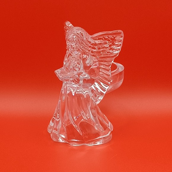 Mikasa Celebrations Crystal Praying Angel Tealight Holder - Picture 5 of 7